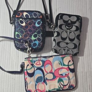 Coach Wristlets